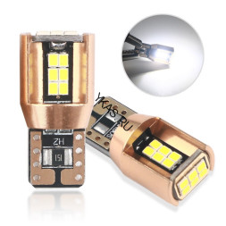 SOLAR  Свет-од  12V  T10 18 SMD 2016 W5W  W2.1x9.5d  белый