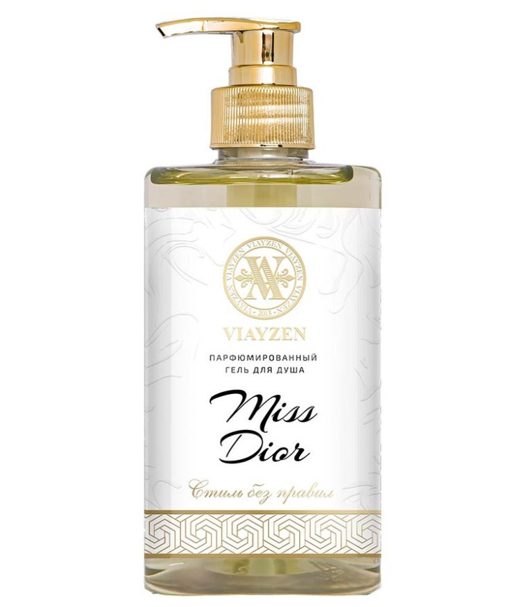 VIAYZEN Гель для душа парфюмированный, женский  460мл.  Miss Dior