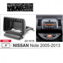 Переходная рамка CarAv 22-1416 9' NISSAN Note 2005-2013  предзаказ