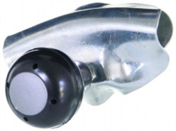 Ручка на руль  металлическая, шар пластик