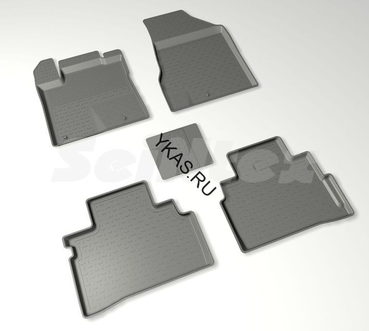 Коврики резиновые   Nissan Murano c 2016г-  БОРТ