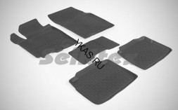 Коврики резиновые Suzuki SX-4 II c 2013г.- БОРТ