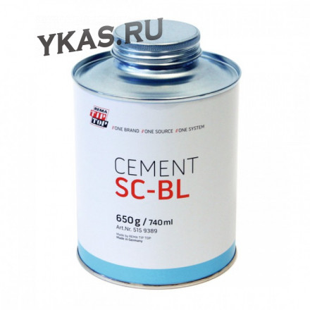 Клей-цемент синий 650гр._48416
