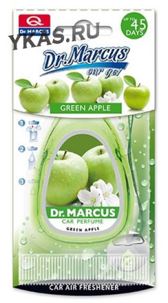 Осв.воздуха DrMarcus подвесной  CAR GEL  Green Apple