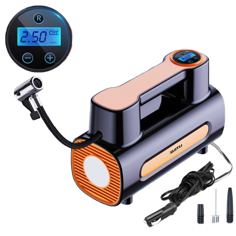 Компрессор  Carlife прикуриватель, фонарь, экран