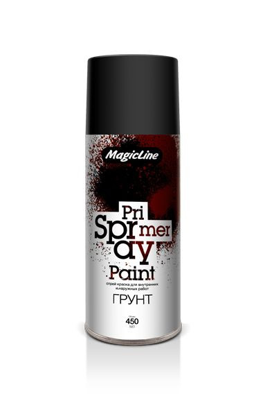 MagicLine  Грунт  Черный  900  (450мл) RAL 9004