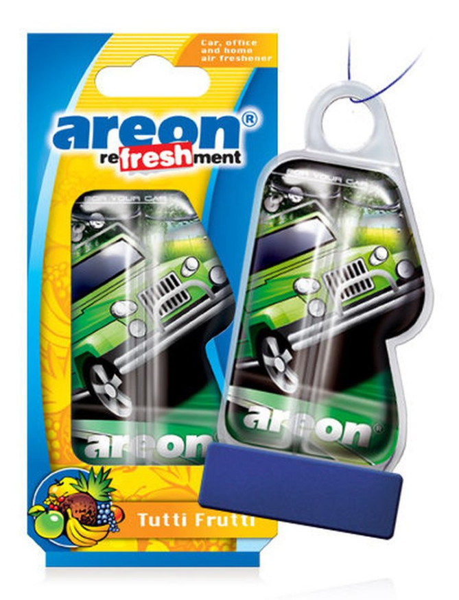 Осв.возд. Areon LIQUID "автомобили"  Tutti Frutti