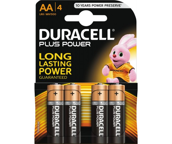 Батарейки Duracell   AA   (Пальчиковые) LR06-4BL  цена за 4шт.
