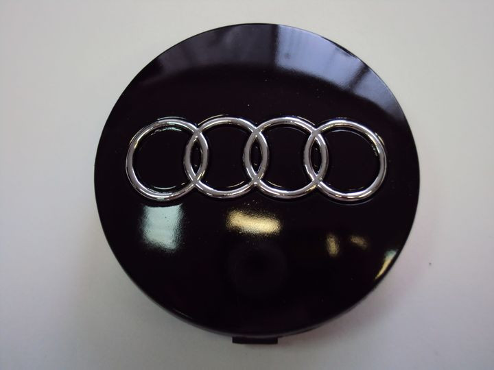 Заглушка (колпачок) на литой диск мод. AUDI  черный  ( D68/D54)
