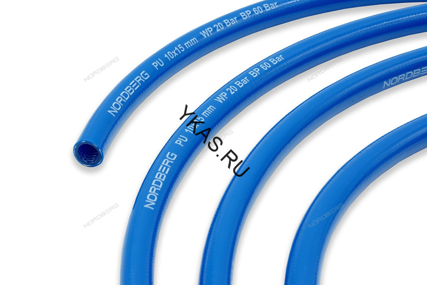 Полиуретановый шланг NORDBERG H1015PU (10х15 мм, 1 м)