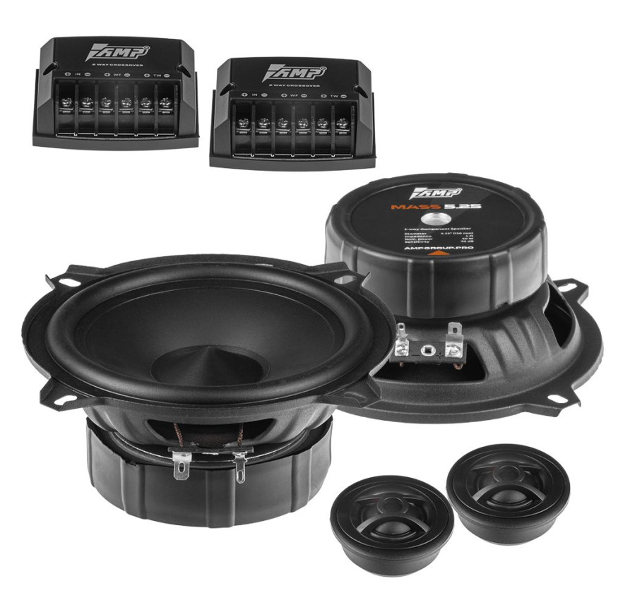 Автомобильные колонки компонентные 13" AMP MASS 5.25