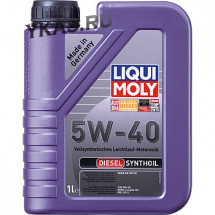 LM Синтет. моторное масло Diesel Synthoil 5W-40HD 1л