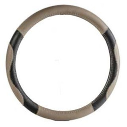 Оплетка на руль   SENATOR  Washington - M, Серый (кожа)