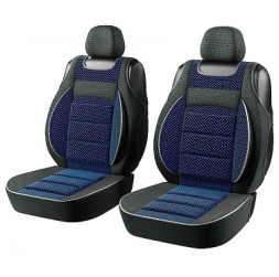 Майки на передние сиденья "PILOT B" 1+1 ECO жаккард синий