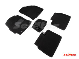 Коврики Toyota Corolla XI 2013-2018г. /компл.5шт./осн.резин./ 3D