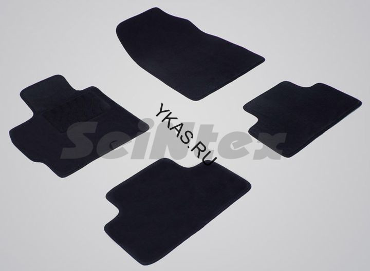 Коврики текстильн. Mazda CX-7  2006-2012г.  /компл.4шт./осн.резин./ LUX