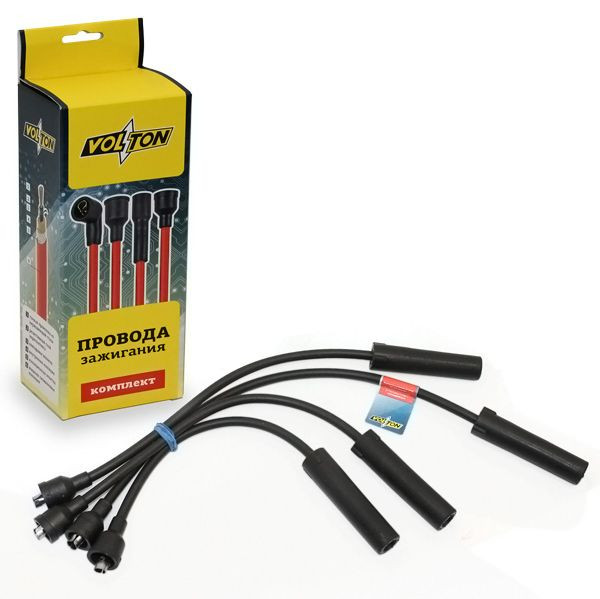 VLT Провода ВВ кт.  дв.4216 (4 шт.) Евро-3 Г-3302(Бизнес) (силикон)