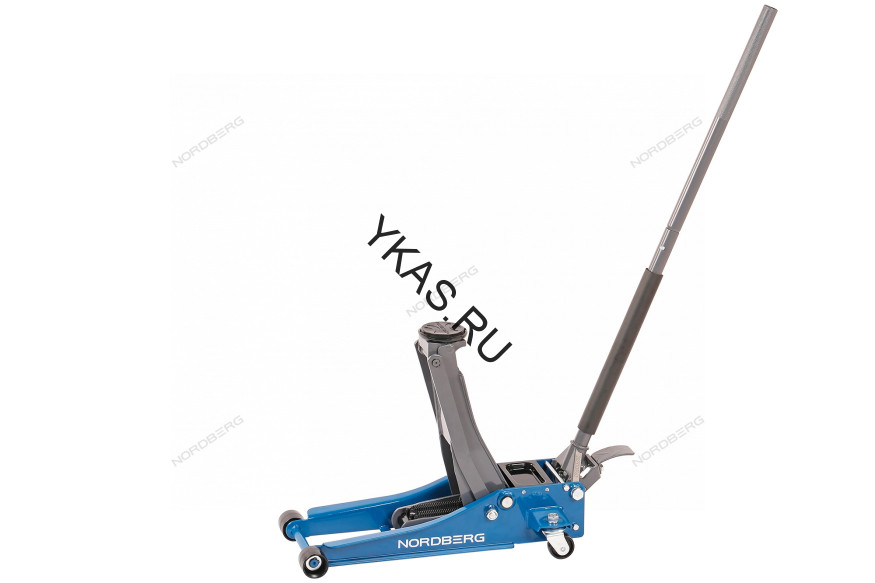 Домкрат подкатной NORDBERG N32032 cо сверхнизким подхватом и педалью