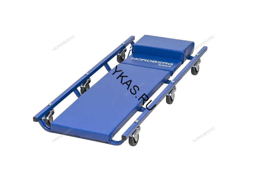 Лежак подкатной NORDBERG N30C4 с регулируемым подголовником 
