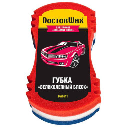 DW 8611R "Блеск обещаю". Губка для мойки а/м