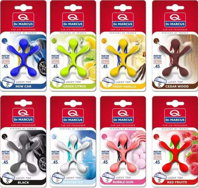 Осв.воздуха DrMarcus подвесной  Lucky Top  MIX (планшет 16шт)