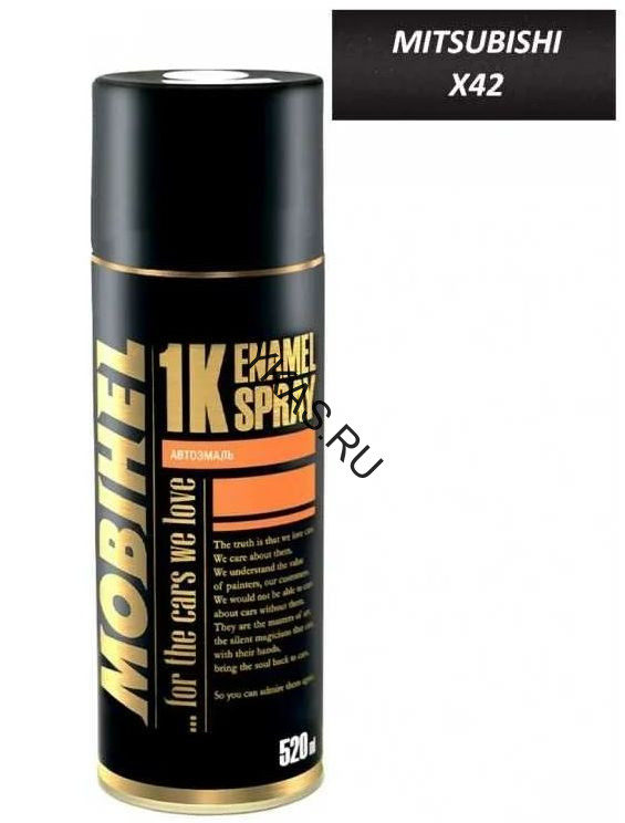 Mobihel  Эмаль базовая металлик Mitsubishi (520мл)