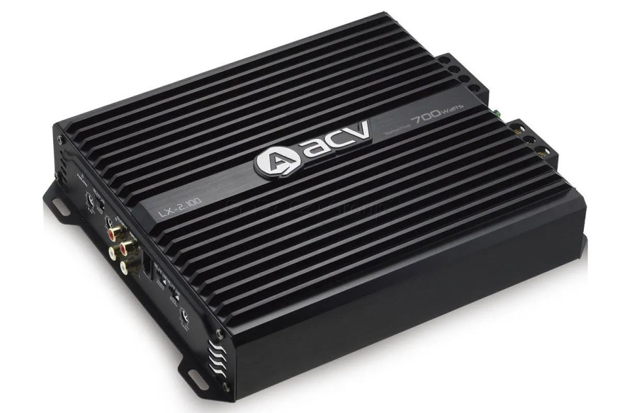 Усилитель  2-х канальный  ACV LX-2.100 700 Вт (200x58x232 мм)