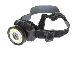 Фонарик диодный налобный 1+4 Вт ""Perfeo" 3хААА