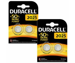 Батарейки Duracell   круглые CR2025 цена за 2шт. (CHINA)