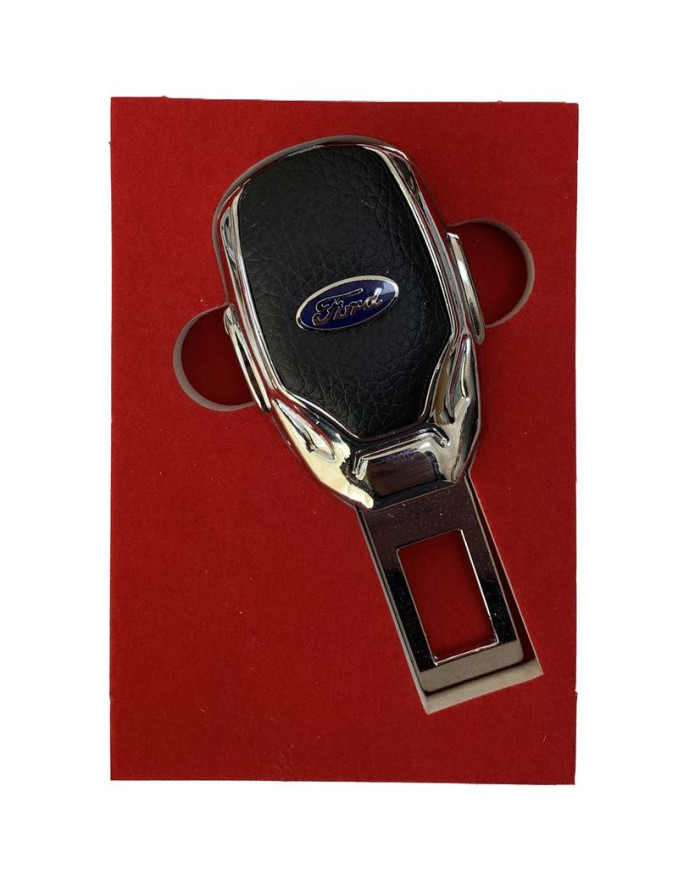 Блокировка ремня безопасности "FORD"  1шт. (с вставкой)