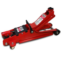 Домкрат подкатной гидравл. 3т 13кг. AVS  подъём (h min85mm, h max 381mm)