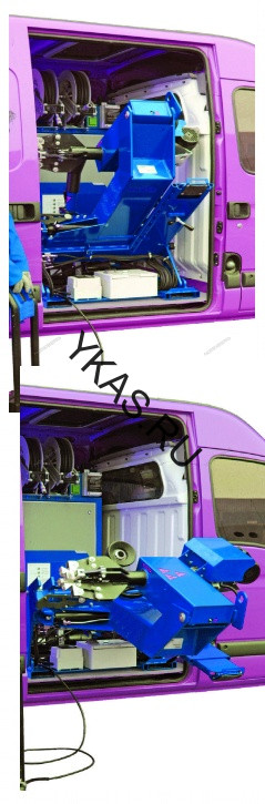 Мобильный шиномонтажный станок NORDBERG 46TRKM для грузовых автомобилей
