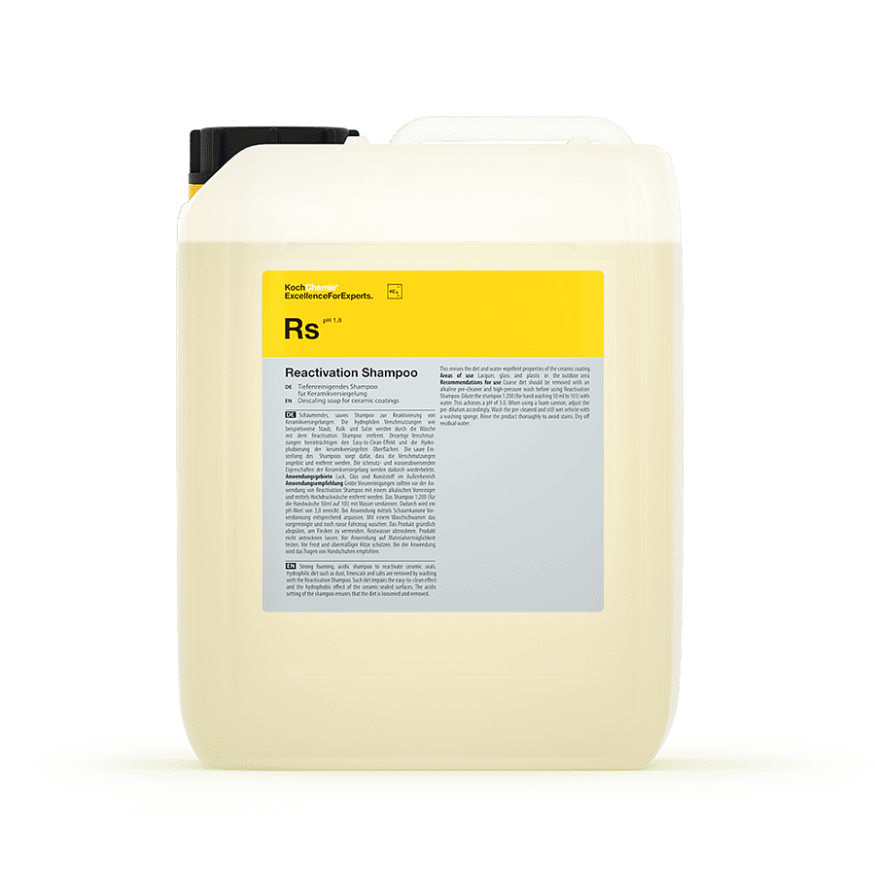 Reactivation Shampoo - Шампунь для глубокой очистки керамических защитных покрытий (5 л) 806005