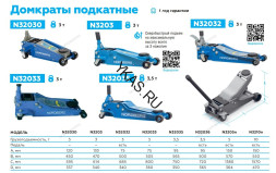 Домкрат подкатной NORDBERG N3203