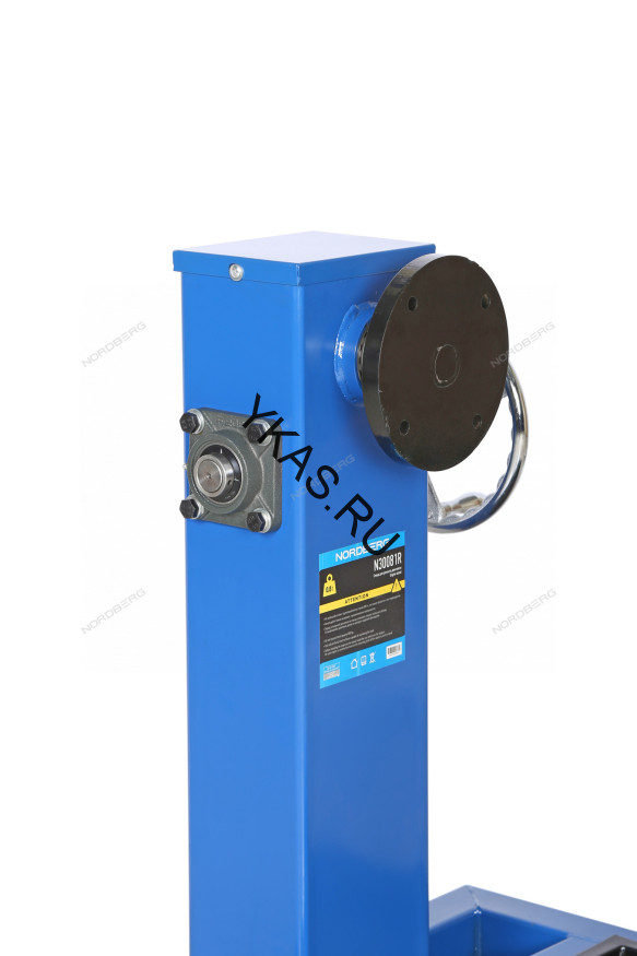 Профессиональный кантователь двигателя NORDBERG N30081R с редуктором (800 кг)