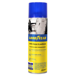 GOODYEAR  Очиститель кожи с кондиционером, аэрозоль 650 мл.