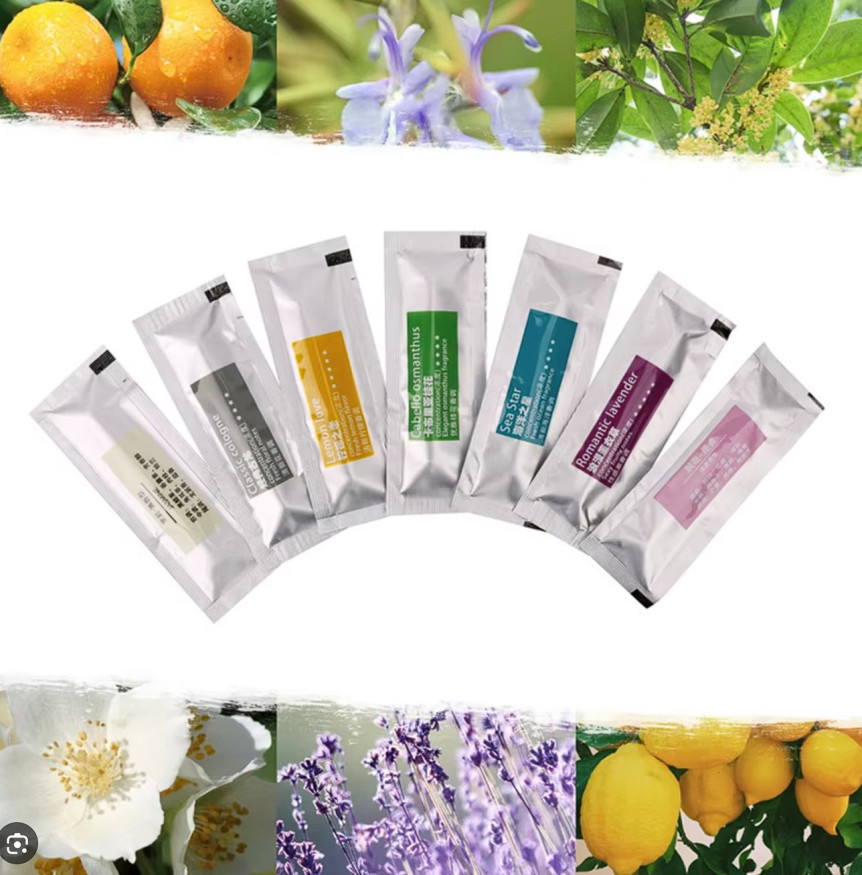 Осв.возд.  AROMA  Carlife  набор запасок 5 запахов (океан, апельсин, лаванда, лимон, духи)