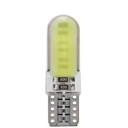 SOLAR Свет-од 12V T10 COB W5W W2.1x9.5d белый