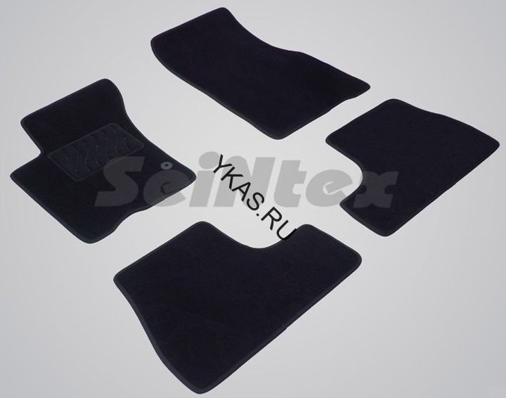 Коврики текстильн. Mercedes-Benz W163 (ML-Class)  1998-2005г.  /компл.4шт./осн.резин./ LUX