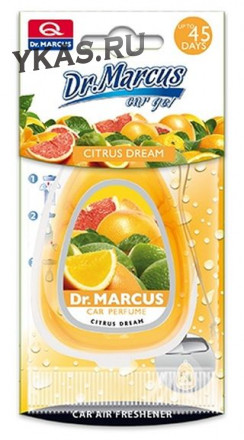 Осв.воздуха DrMarcus подвесной  CAR GEL  Citrus Dream