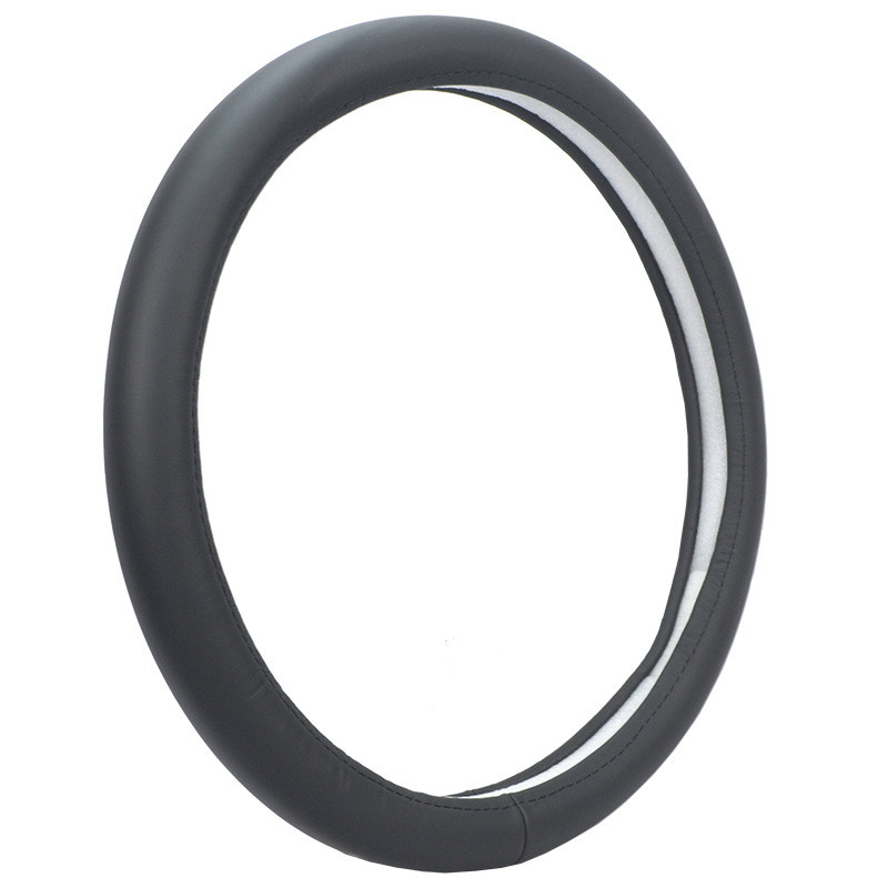 Оплетка на руль   Carlife  "Road" М,,  Чёрный/Чёрный гладкая