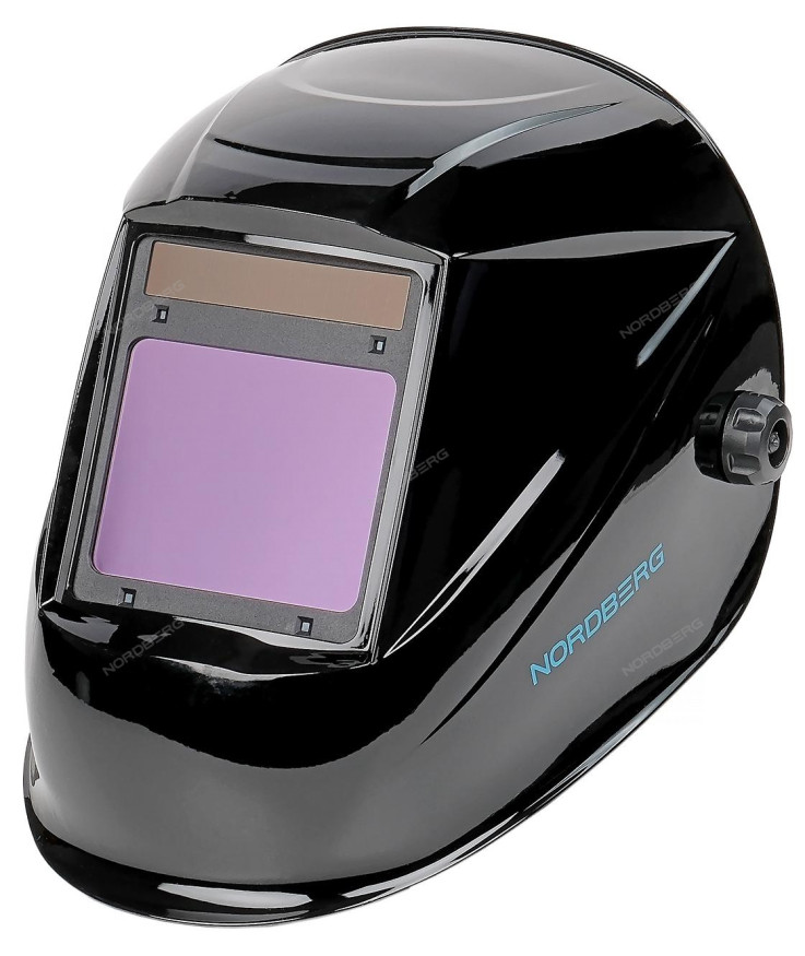 Маска сварщика NORDBERG NH5 "Хамелеон" с регулировкой степени затемнения (MMA, MIG/MAG, TIG, CUT)