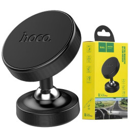 Держатель телефона HOCO на торпеду (скотч двухсторонний) (усиленный магнит) Черный