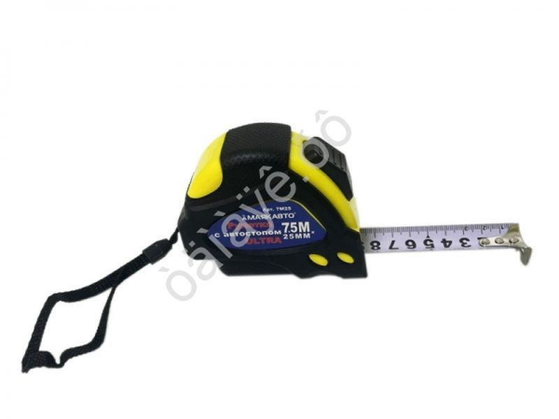 М5. Рулетка  7м,25мм с автостопом Ultra