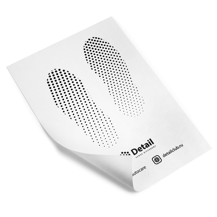 DETAIL  Автоковрик бумажный( 50х40,5 см) упаковка 500шт.