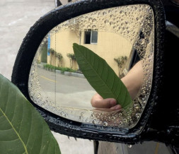 Наклейка на стекло водоотталкивающая 100мм круглая 2шт.