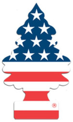 Осв.воздуха  Wunder-Baum Little   "USA"  Американский флаг  (ваниль)