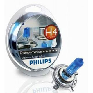 Автолампа Philips 12V   H4    60/55W  P43t-38  Diamond Vision SQL 2 шт