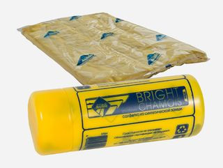 Салфетка из  замши  "Nova Bright" (малая) 32х43 см