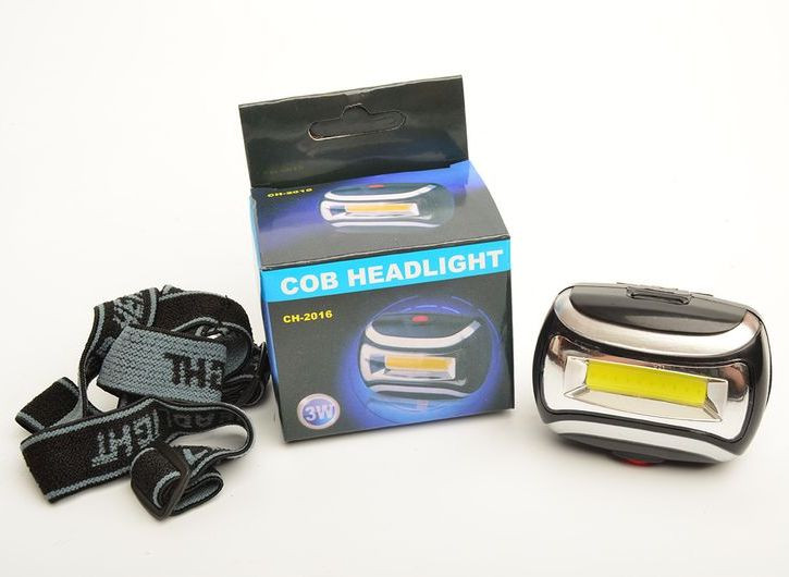 Фонарик  диодный  налобный  3 Вт "М5"